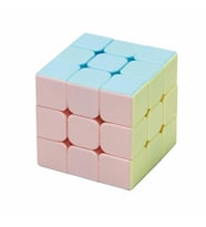 Magic Cube Pastel Renkli Zeka Küpü 3x3x3 - Hızlı Çözüm Akıcı Stres Küpü (5.5 cm)
