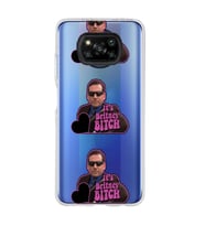 Poco X3 PRO / X3 NFC Uyumlu Michael Scott The Office Tasarımlı Şeffaf Telefon Kılıfı