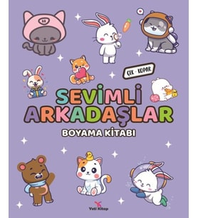 Sevimli Arkadaşlar Boyama Kitabı