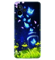 General Mobile GM 24 Pro Kılıf Resimli Desenli Baskılı Silikon Flowers Fox 1309