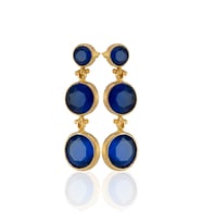 Kadir Jewellery 22 Ayar Altın Kaplama Vintage Küpe -El İşçiliği Ve Hipoalerjenik Küpe