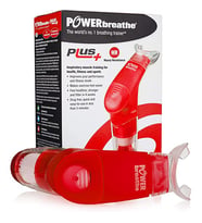 POWERbreathe Plus HR - Heavy Resistance (Kırmızı) Solunum Egzersiz Cihazı