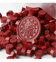 Mühür Mumu 50 Davetiye İçin 150 Boncuk Model: 32 Bordo