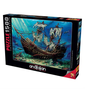 Anatolian Puzzle 1500 Parça Batık Gemi 4558