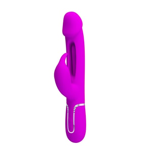 OdinsShop USB Manyetik Şarjlı 7 Fonksiyonlu Titreşimli Klitoris Dil Uyarıcılı Teknolojik Vibratör