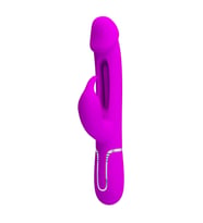 OdinsShop USB Manyetik Şarjlı 7 Fonksiyonlu Titreşimli Klitoris Dil Uyarıcılı Teknolojik Vibratör