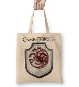 Game of Thrones Casa Targaryen Bez Çanta Uzun Saplı