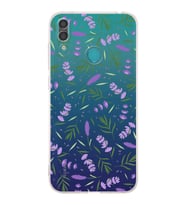 PrintiFy Huawei Y7 2019 ile Uyumlu Water Color 3  Kamera Korumalı Şeffaf  Kılıf