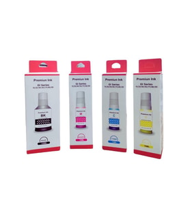 Perfix PF GI-41 B, GI-41C, GI-41Y, GI-41M Şişeli Mürekkep Set