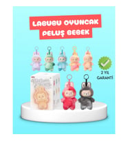 Mey İthalat® Yumuşak Dolgulu Labubu Karakter Peluş Oyuncak