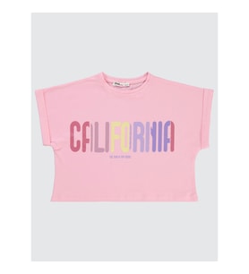 Civil Girls Kız Çocuk Tişört 6-9 Yaş Şeker Pembesi (Şeker Pembesi)