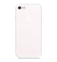 Apple iPhone 8 Transparent Slim Case Mat Şeffaf