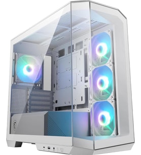 MSI MAG Pano M100R PZ ARGB 4 Fanlı Beyaz Micro ATX Bilgisayar Kasası - Teşhir