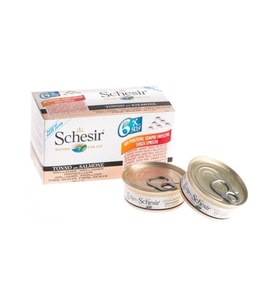 Schesir Multipack Somonlu Konserve Kedi Maması 6x50 gr