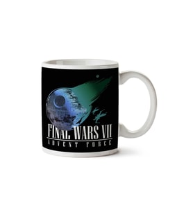 Final Wars Star Wars Final Fantasy Mix İki Tarafı Baskılı Kupa Bardak