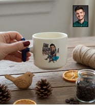 Kişiye Özel Karikatürlü Gamer Arkadaşa Hediye T Kupa Doğum Günü Hediyesi