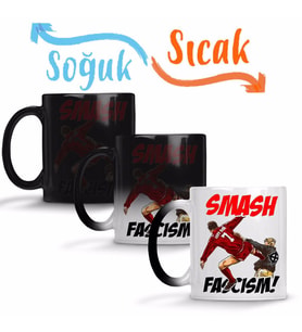 Smash Branca Sihirli Kupa Bardak Porselen
