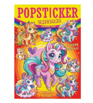 Yuva Popsticker Unicorns Boyama Kitabı 16syf