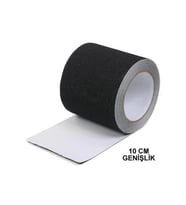 Merdiven Ve Zemin Kaydırmaz Kaymaz Bant 10 cm x 5metre Siyah (Çok Renkli)