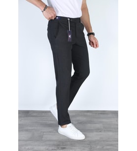 Mero Life Erkek Antrasit Italyan Kesim Slim Fit Kaliteli Esnek Likralı Bilek Boy Kumaş Pantolon