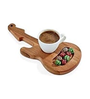TAB-1287 Gitar Şekilli Kahve Sunum Tepsisi