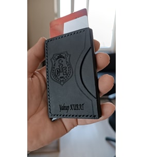 KİŞİYE ÖZEL HAKİKİ DERİ MEKANİZMALI KARTLIK