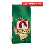 King Plus Fish Balıklı Yetişkin Kedi Maması 1 Kg AÇIK