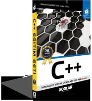 C++ EĞİTİM KİTABI (Siyah - Beyaz)