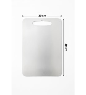 Antibakteriyel Küf Önleyici Paslanmaz Çelik Kesme Matı 20x30 cm