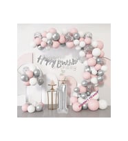 LÜKS 1 YAŞ DOĞUM GÜNÜ BALON ZİNCİR SET