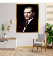 ÇERÇEVELİ ATATÜRK TABLO S538