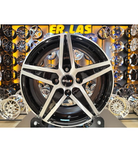4 Adet SLK-2020 6*14 4*100 ET35 73.1 BLACK MACK JANT (Takım)