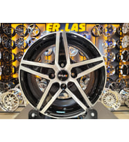 4 Adet SLK-2020 6*14 4*100 ET35 73.1 BLACK MACK JANT (Takım)