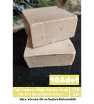 Lüks %100 Doğal Güzel Kokulu El Yüz Saç Vücut Cilt Orijinal Bitkisel Argan Sabunu 120G - 10 Adet