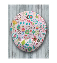 Flowers Oval Bilek Destekli Mouse Pad