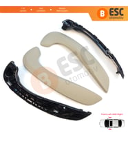 Renault Megane MK3 Fluence 809600015R İçin Ön İç Kapı Çekme Kolçak Tutamak Takımı Bej