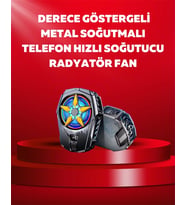 Mobil Cihaz Soğutma Radyatörü - Metal+abs, Type-c Kablolu