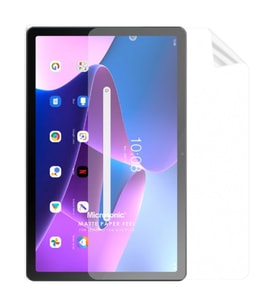 Microsonic Lenovo Tab M10 Plus 3.Nesil 10.6`` (TB-125F-TB-128F) Paper Feel Kağıt Dokulu Mat Ekran Koruyucu (Renksiz)