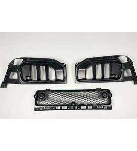 MERCEDES W464 DEN W465 UYUMLU ÖN TAMPON ORTA IZGARA SETİ (3 PARÇA)