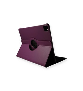 Apple İpad Pro 11 (2020) Kılıf 360 Tablet Deri Kılıf - Mürdüm