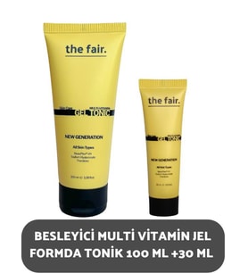 the fair. Yeni Nesil Besleyici Multi Vitamin Jel Tonic 100 ml+30 ml