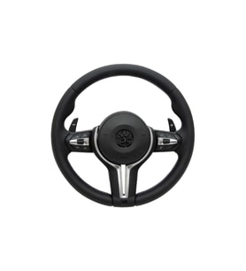BMW F10+LCI Direksiyon Simidi Siyah Logosuz M3 32307846034 Wender