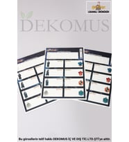 DEKOMUS İLE YENİ SEZON LİSANSLI HARRY POTTER 24'LÜ OKUL ETİKETİ