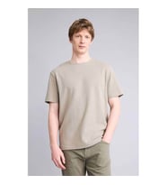 Defacto Basic Haki Erkek T-Shirt F9867AX/KH404