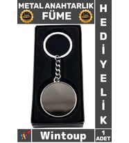 #Anahtarlık Premium Lüks Şık Tasarım Kaliteli Çelik Aksesuar Hediye Modern Metal Anahtarlık Füme