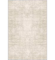 Eliana Home Baskılı, Yıkanabilir Kaymaz Taban Salon Halısı LNA1500 100x150 cm (Bej)