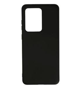 Newface Samsung Galaxy S20 Ultra Kılıf Nano içi Kadife Silikon - Siyah