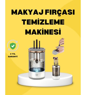 Tüm Boyutlara Uygun Otomatik Makyaj Fırçası Yıkama Cihazı