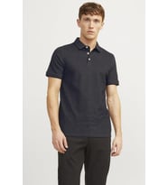 Jack & Jones Erkek Kısa Kollu Polo Yaka Tişört - Paulos (Antrasit)