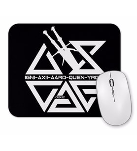 The Witcher Signs Mouse Pad